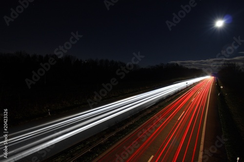 highway at night