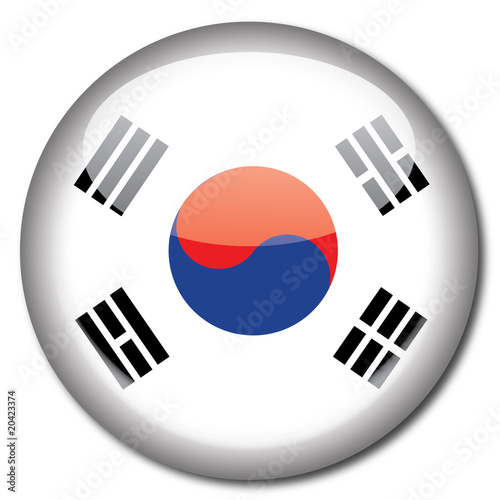 Chapa bandera Corea del Sur