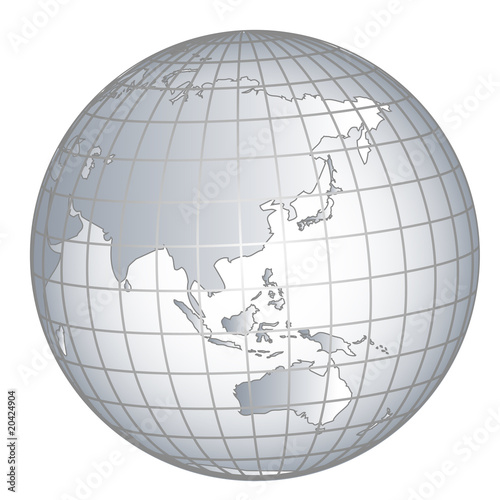 Globus Asien Australien