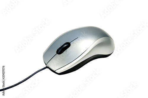 computer mouse isolated on white