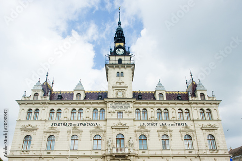 city hall of Laa an der Thaya, Lower Austria, Austria