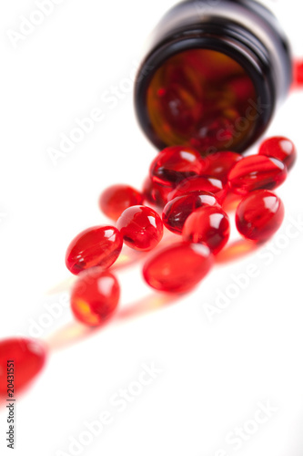 Red capsules