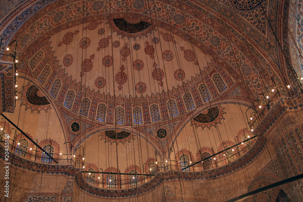 Dome of Blue Mosque, istanbul