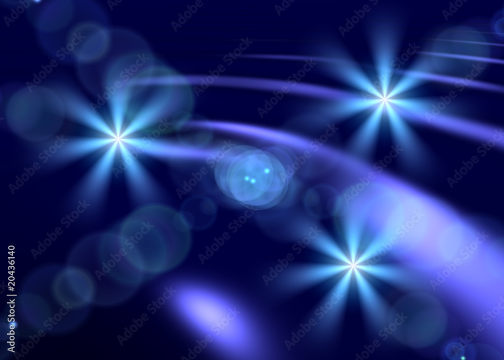 blue background with white lights blue background with white lights