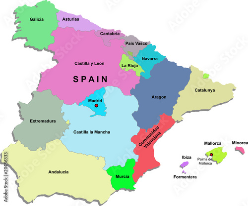 Spain map