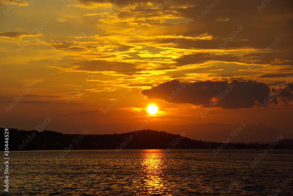 Naklejka premium Sonnenuntergang - sunset 94