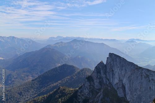   sterreich  Blick vom Schafberg