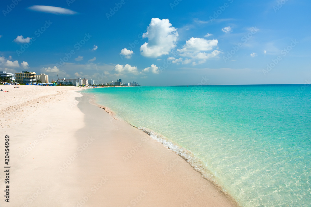 Naklejka premium South Beach w Miami