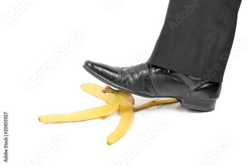 slip banana