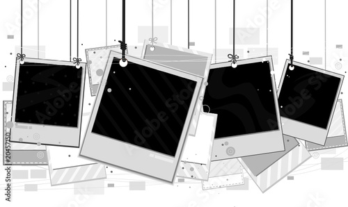 Photo Frames On Strings