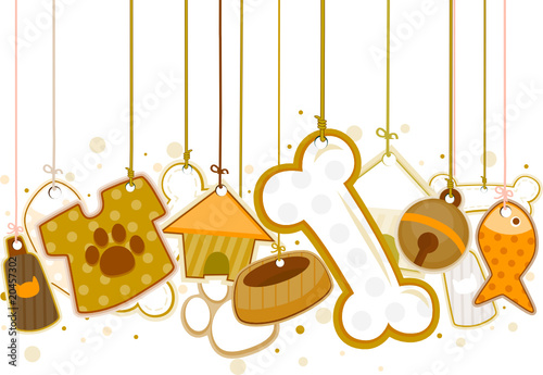 Pet Objects On Strings