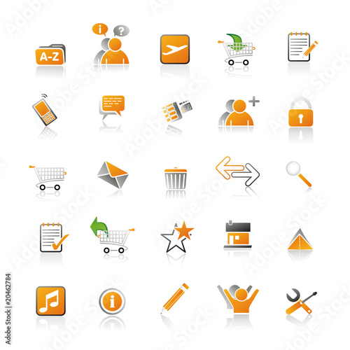 Orange Symbole