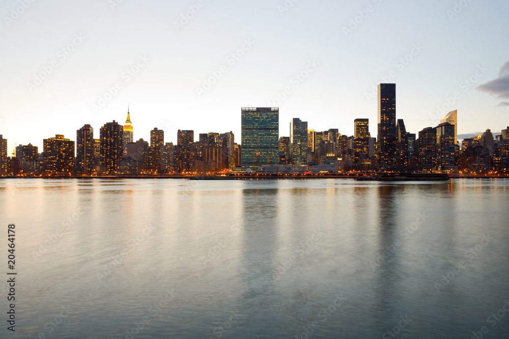 Midtown skyline, New York, United States,