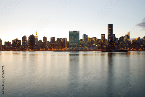 Midtown skyline, New York, United States,