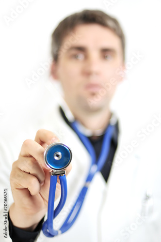 doctor with stetoscope