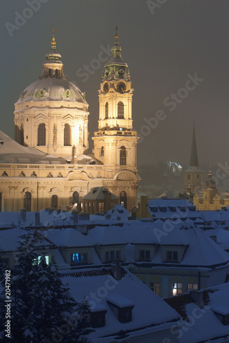 prague in winter