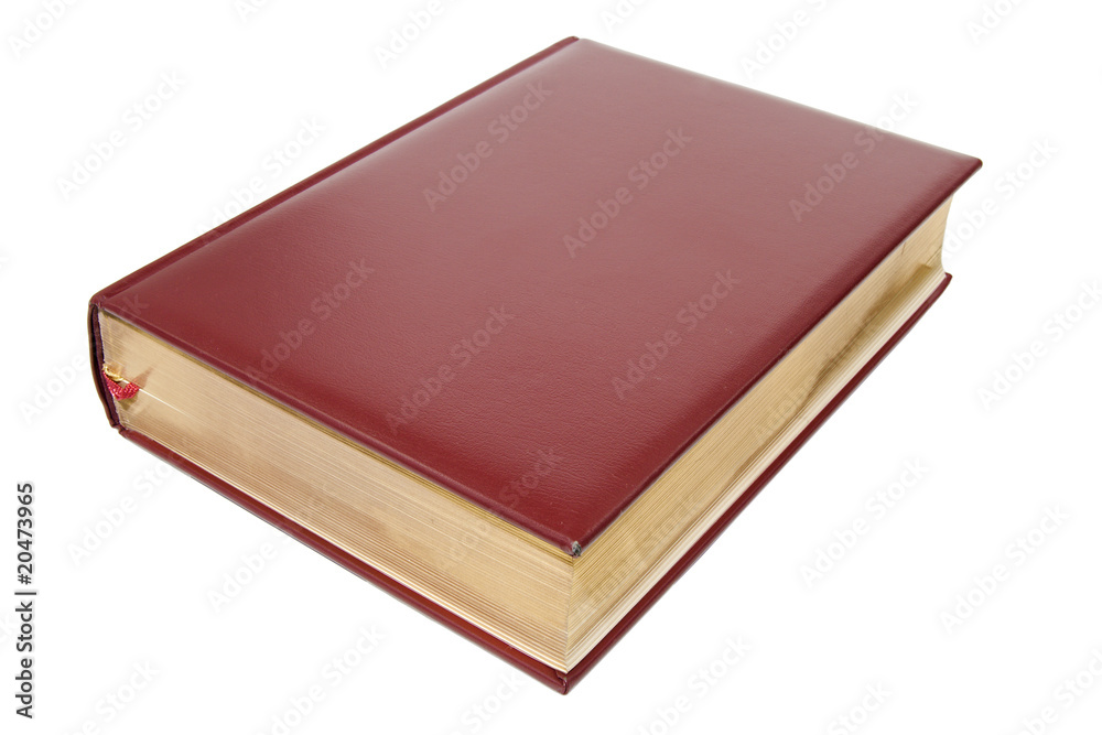 Leather red book Leather red book
