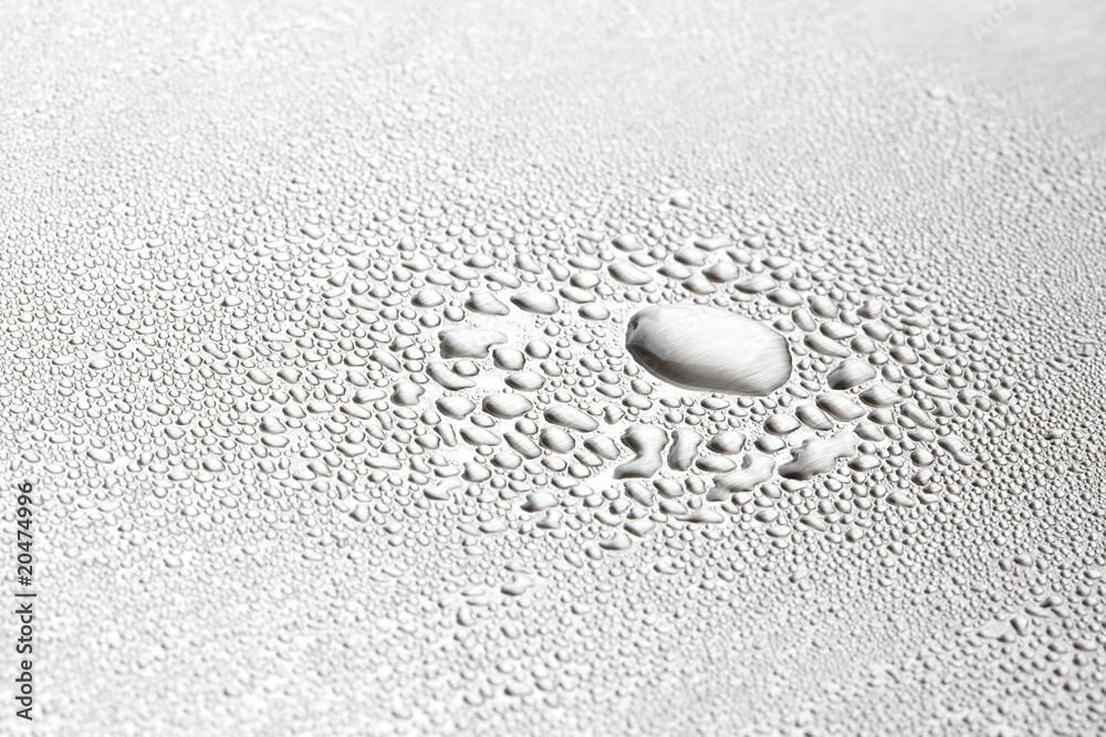 Regen Edelstahl großer Tropfen 4