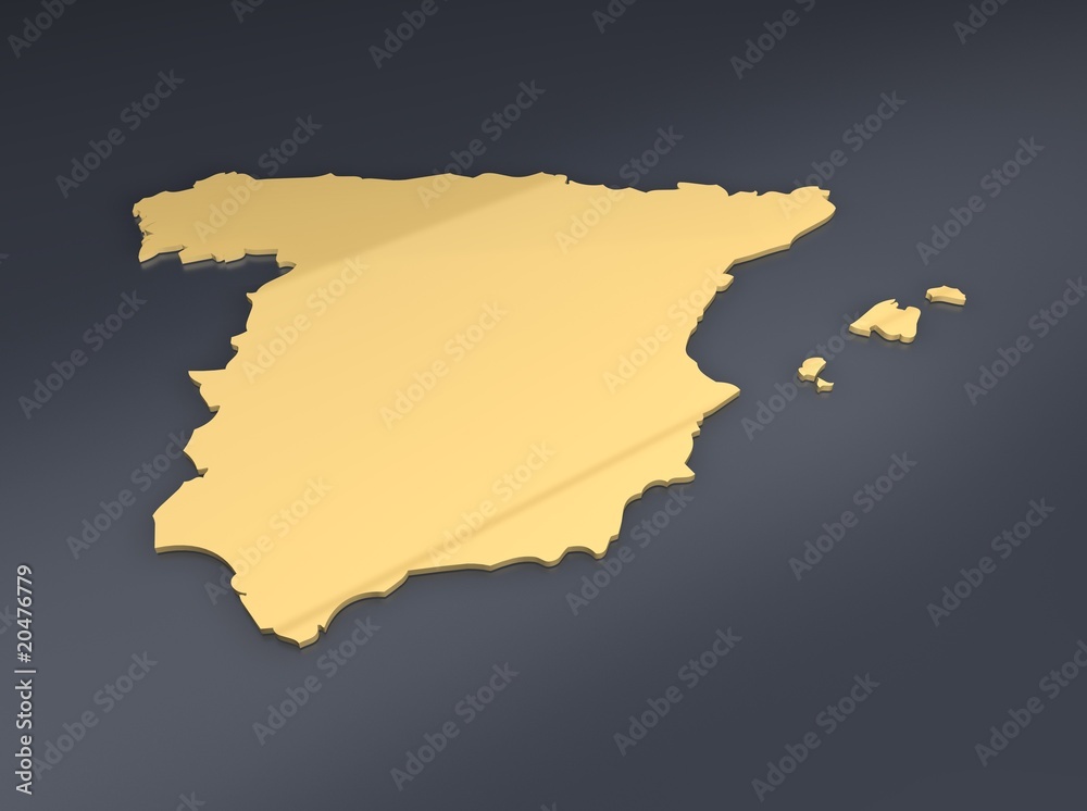 Obraz premium spanien goldig