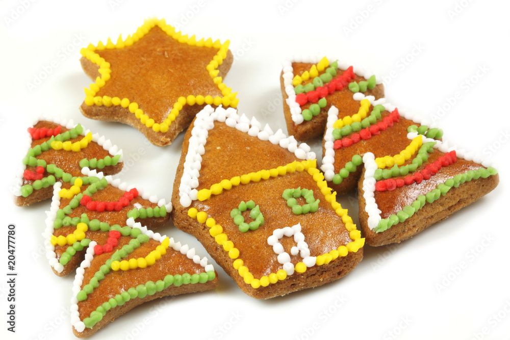 Colorful gingerbread