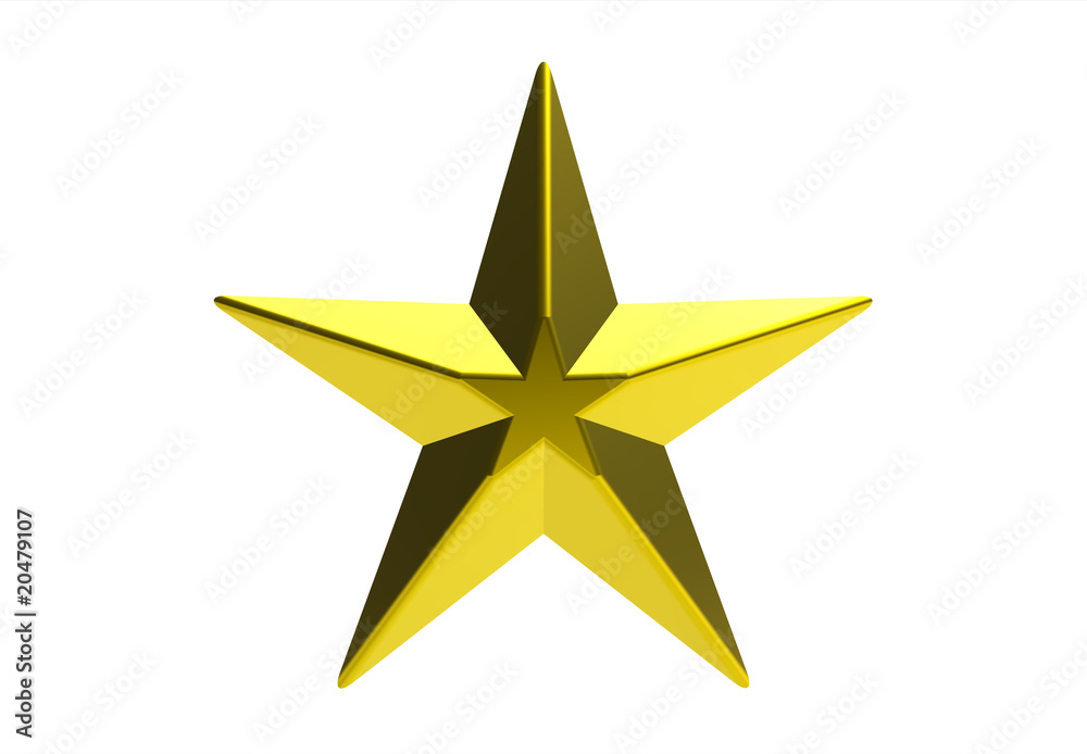 Fototapeta premium Golden star