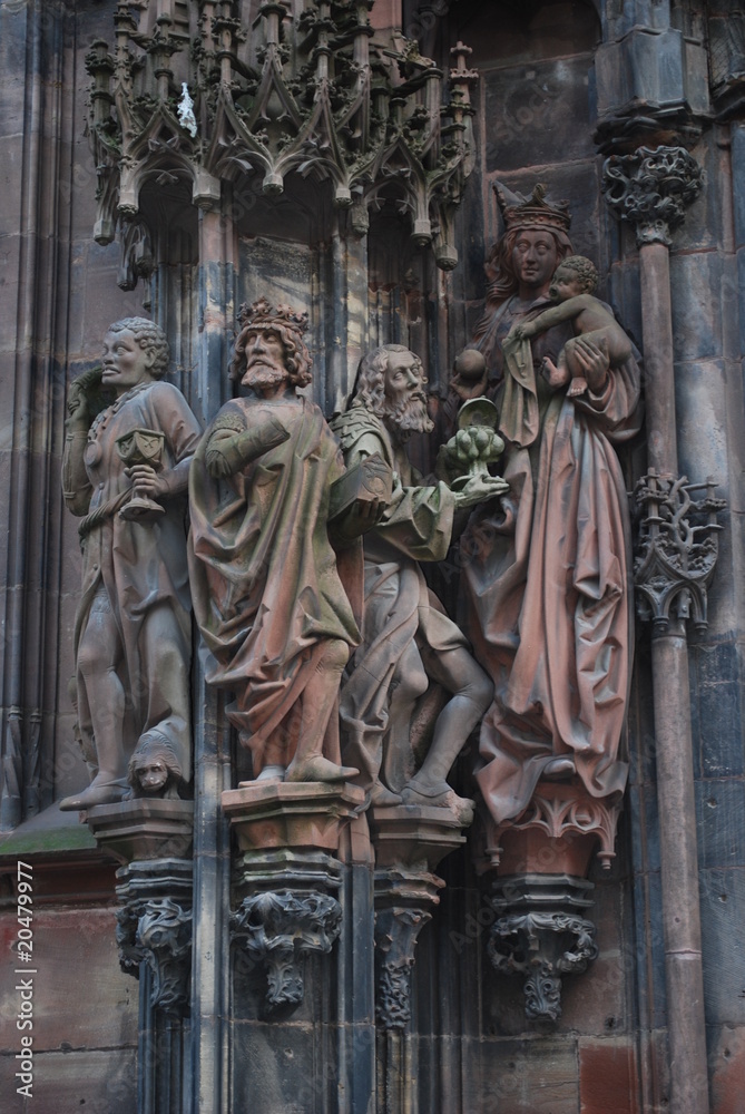 détails cathédrale Strasbourg