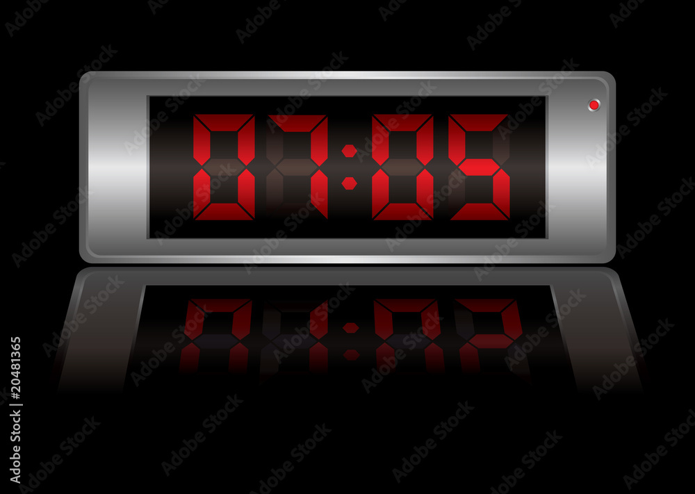 digital alarm clock digital alarm clock