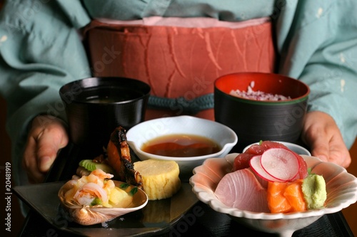 plateau japonais photo
