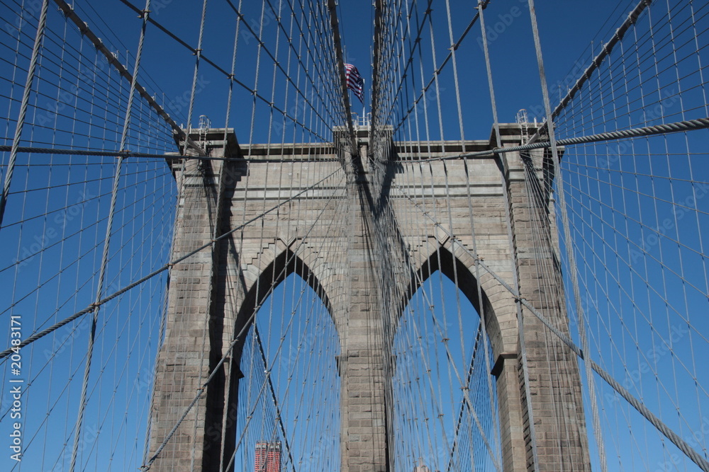 Fototapeta premium ponte di brooklyn