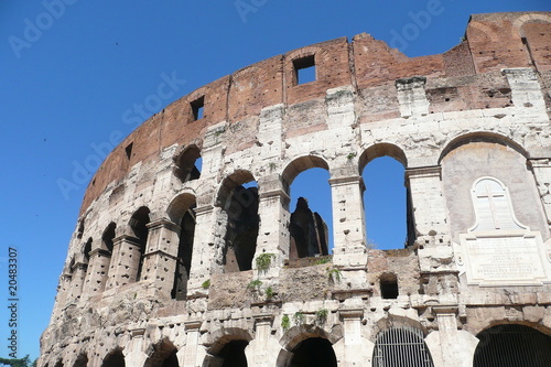 Upper Portion of Roman Colosseum