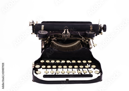 Antique Typewriter - Isolated