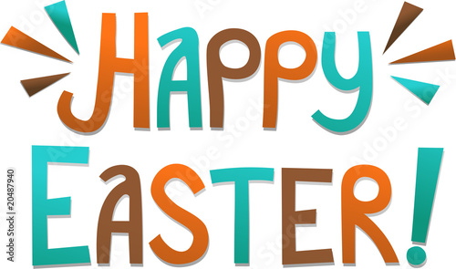 happy easter text