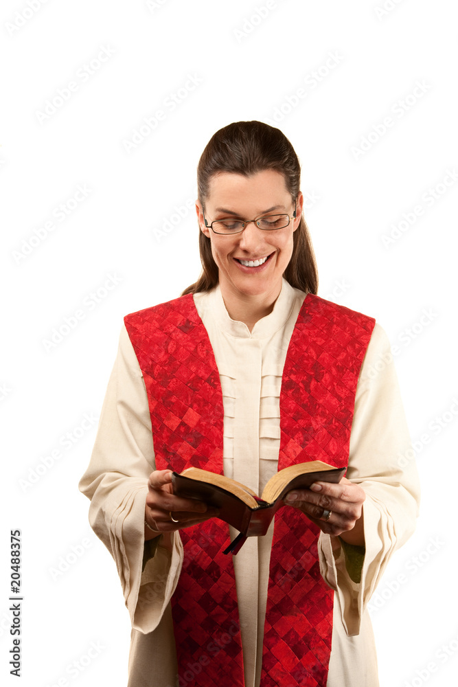 Fototapeta premium Female Pastor