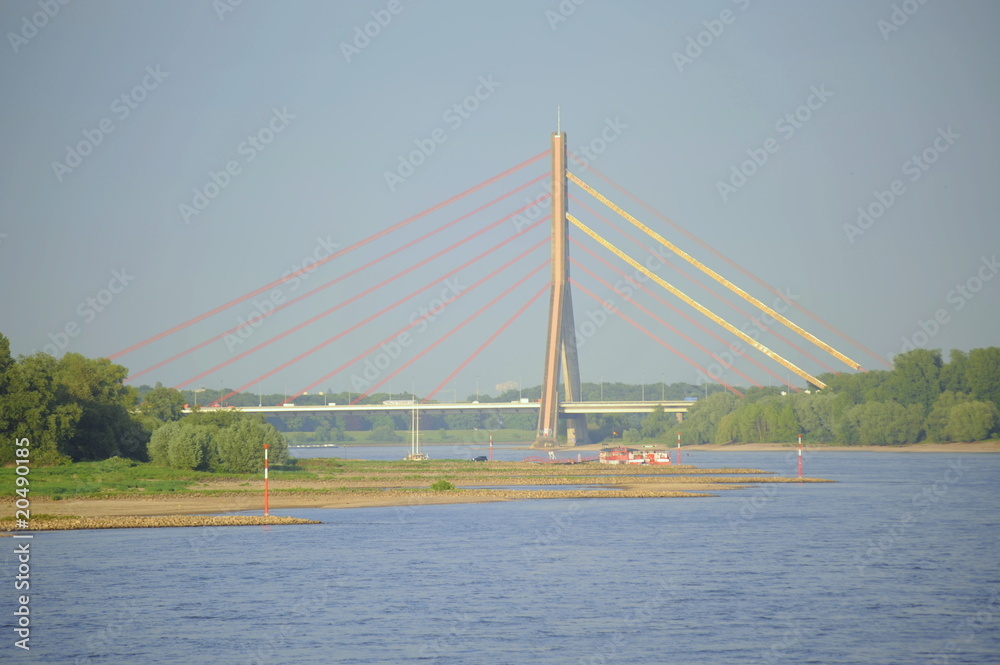 Obraz premium Brücke am Rhein