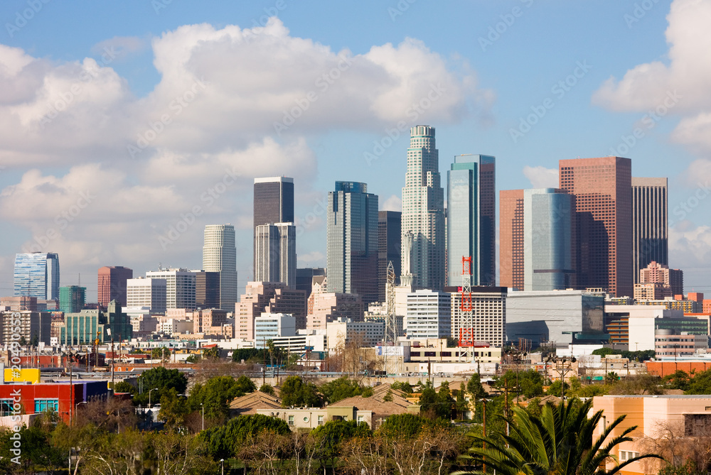 Obraz premium Los Angeles downtown