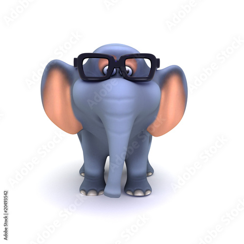 3D Educated Elephant