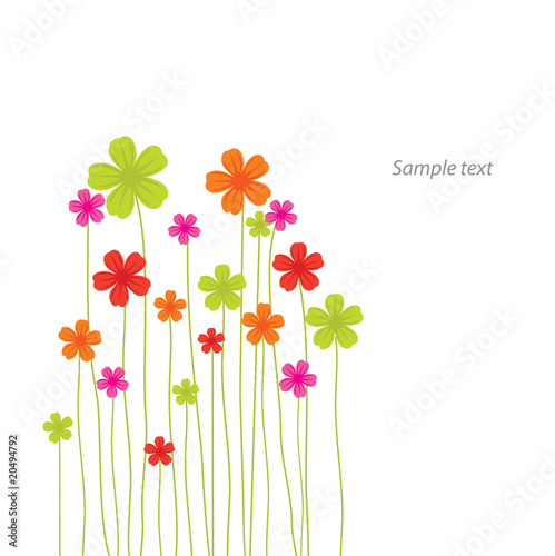 flower card