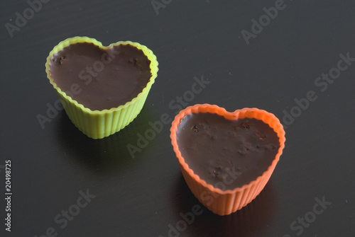 cuori di cioccolato