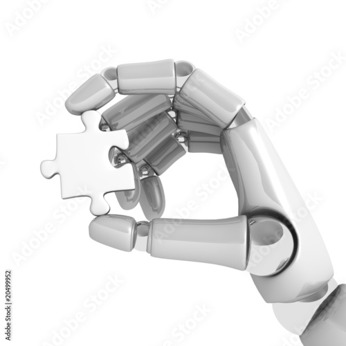 Puzzle in robohand