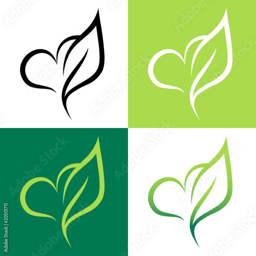 Heart & Leaf 2-in-1