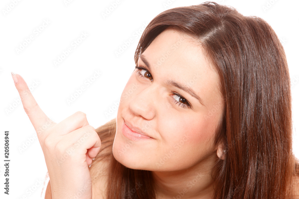 Portrait of a fresh and lovely woman Portrait of a fresh and lovely woman