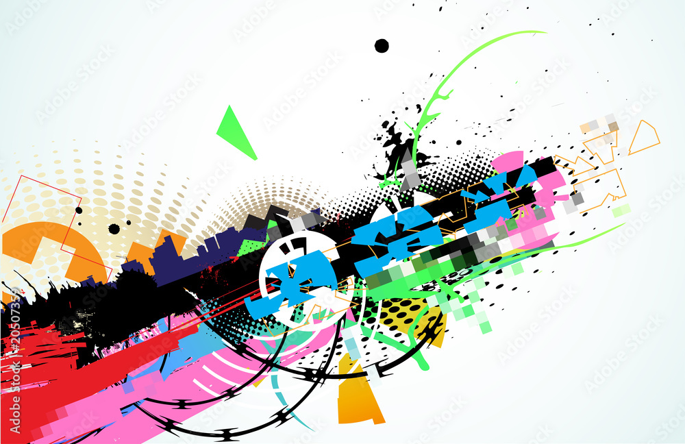 Obraz premium urban background