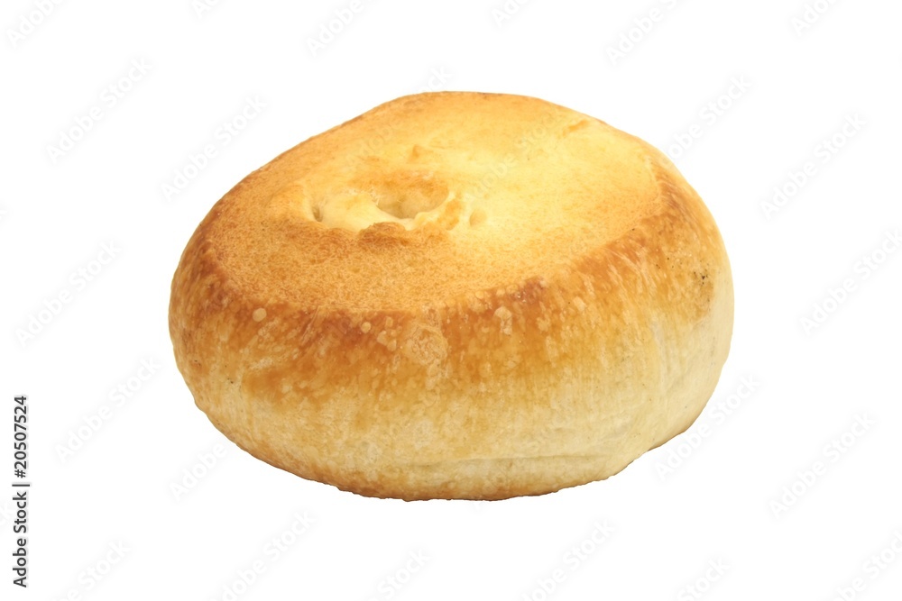 Pizzabrötchen freigestellt Pizzabrötchen freigestellt