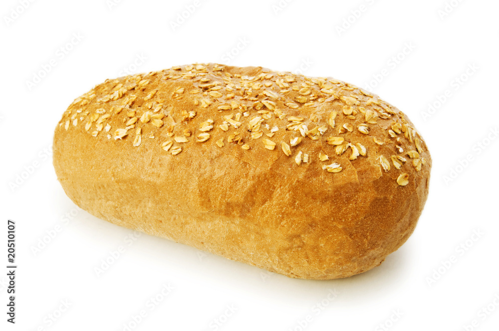 Fresh bread isolated on the white background Fresh bread isolated on the white background