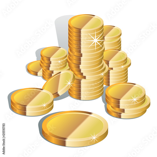 money coins profit