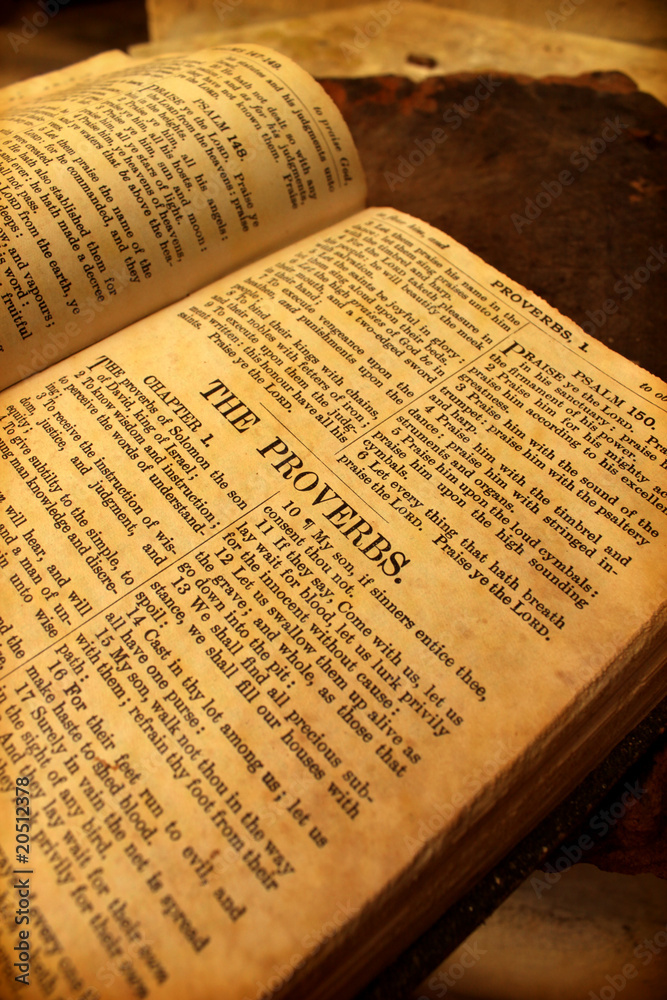 Fototapeta premium Holy bible