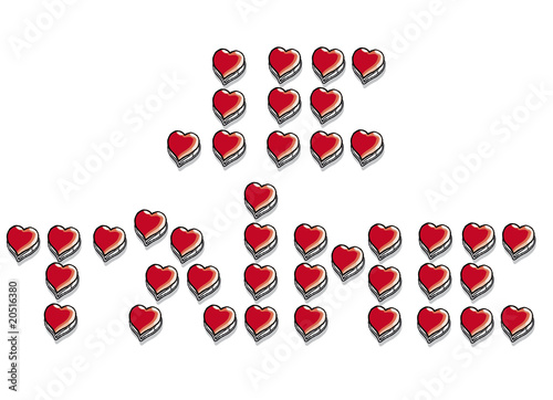 Je t'aime!