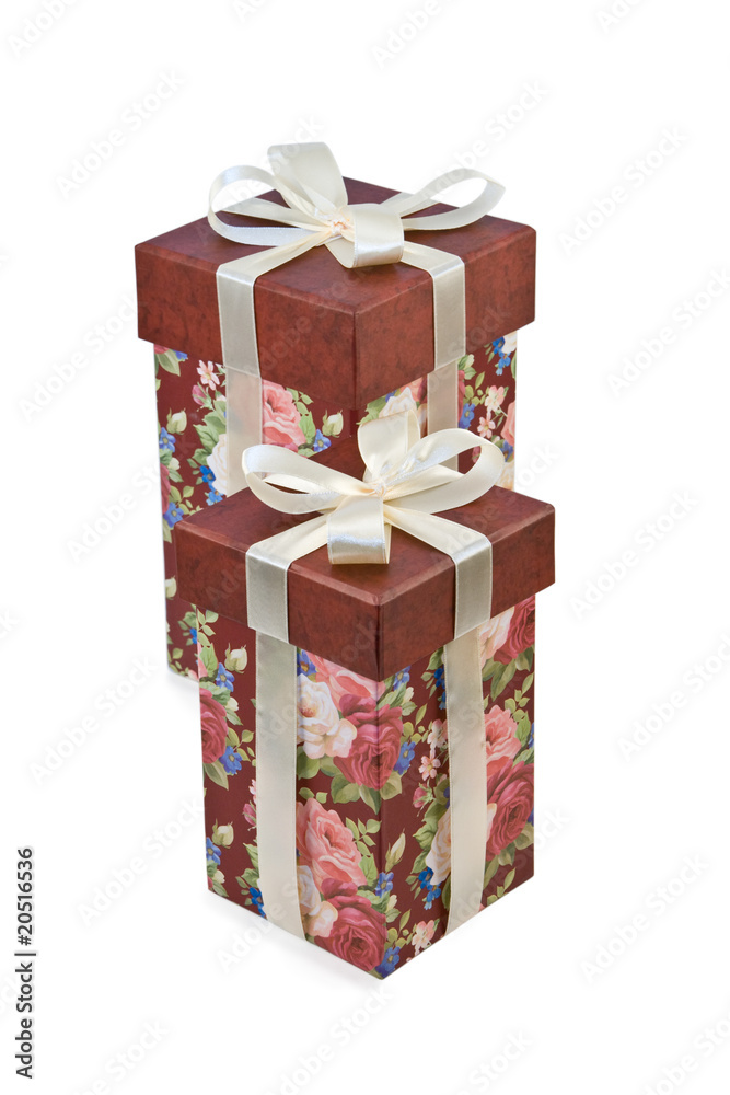 Obraz premium High boxes for gifts