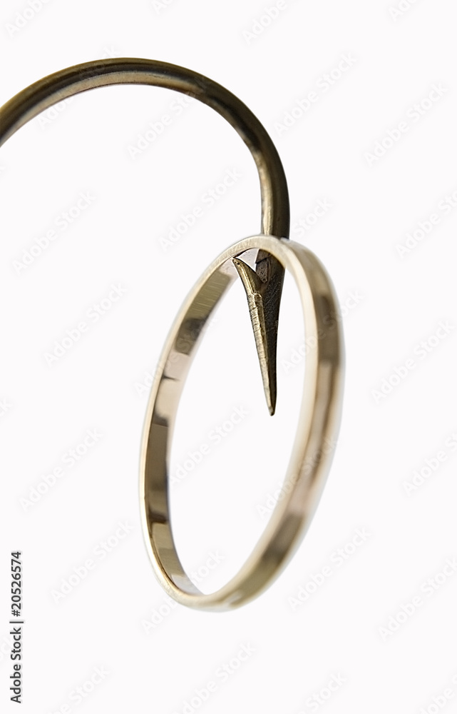 Golg ring and hook. Golg ring and hook.
