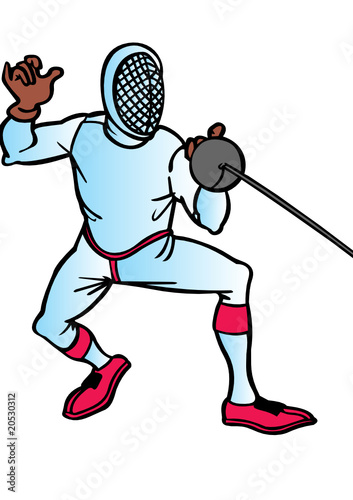 fencing vector